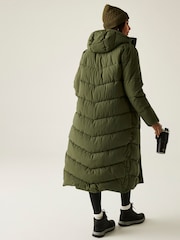 Regatta Green Eloria Heavyweight Water Repellent Stretch Coat - Image 2 of 9