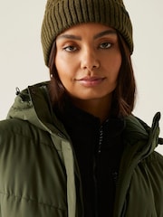 Regatta Green Eloria Heavyweight Water Repellent Stretch Coat - Image 4 of 9