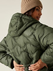 Regatta Green Embrie Heavyweight Water Repellent Coats - Image 5 of 9
