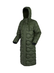 Regatta Green Embrie Heavyweight Water Repellent Coats - Image 7 of 9