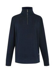 Regatta Blue Demmi Half Zip soft touch Fleece - Image 7 of 9