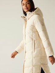 Regatta Cream Eloria Heavyweight Water Repellent Stretch Coat - Image 4 of 9