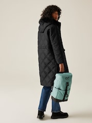 Regatta Black Freyla Heavyweight Water Repellent Coats - Image 2 of 6
