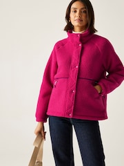 Regatta Red Emilica Borg Fleece - Image 1 of 8