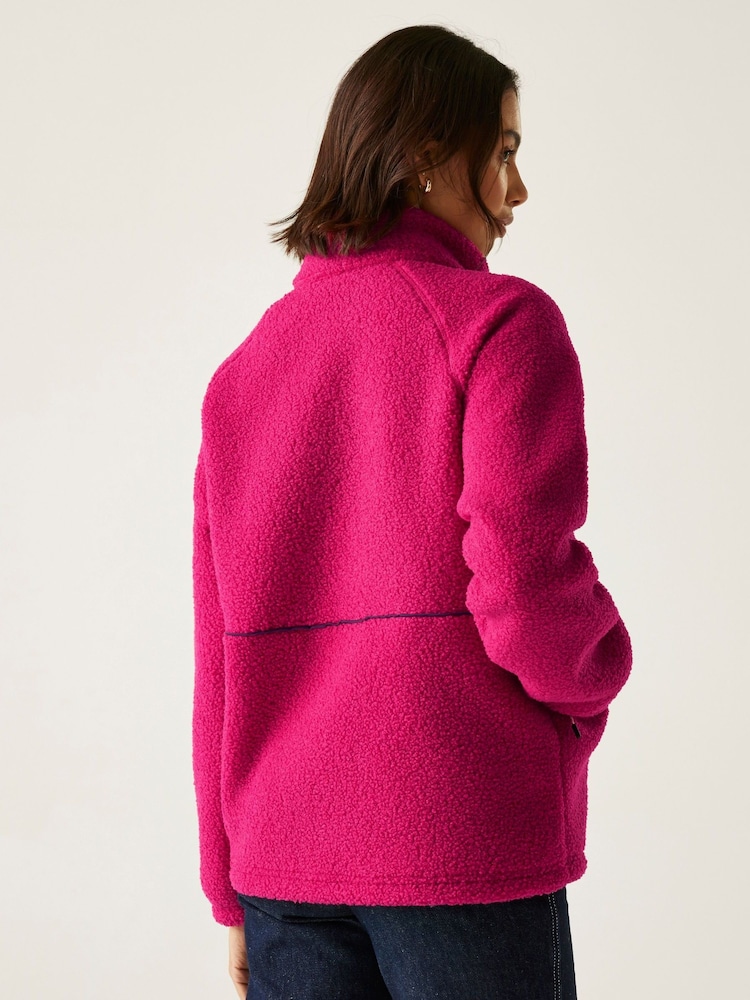 Regatta Red Emilica Borg Fleece - Image 2 of 8 Regatta Red Emilica Borg Fleece - Image 2 of 8