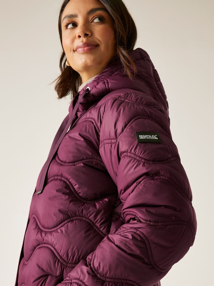 Regatta Red Embrie Heavyweight Water Repellent Coats - Image 6 of 6