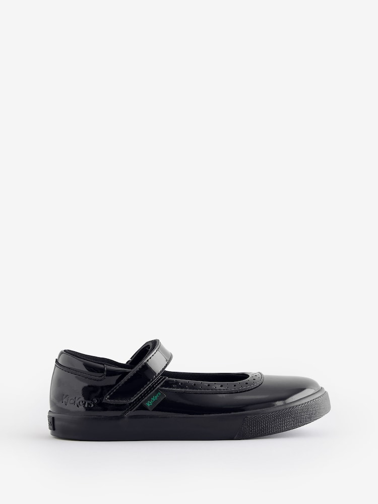 Kickers Black Tovni Brogue Maryjane Shoes - Image 1 of 1