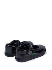 Kickers Black Tovni Brogue Maryjane Shoes - Image 3 of 7