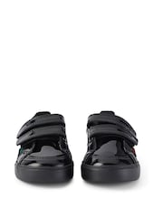 Kickers Black Tovni Twin Patent School Shoes - Image 4 of 6