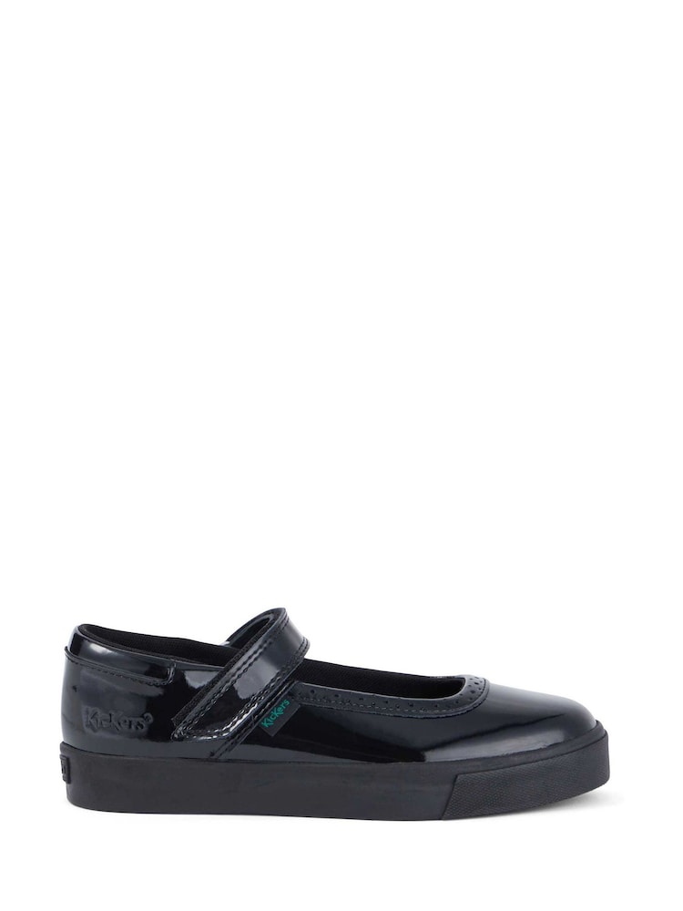 Kickers Black Tovni Brogue Marjane Shoes - Image 1 of 6