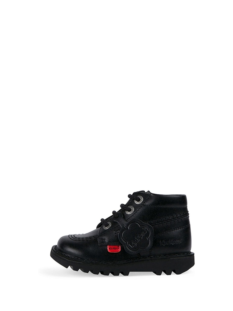 Kickers Black Hi Zip Boots Trainers - Image 2 of 11 Kickers Black Hi Zip Boots Trainers - Image 2 of 11