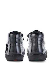 Kickers Black Hi Zip Boots Trainers - Image 3 of 6