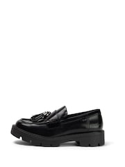 Kickers Black Kori Tassle Loafers - Image 2 of 4