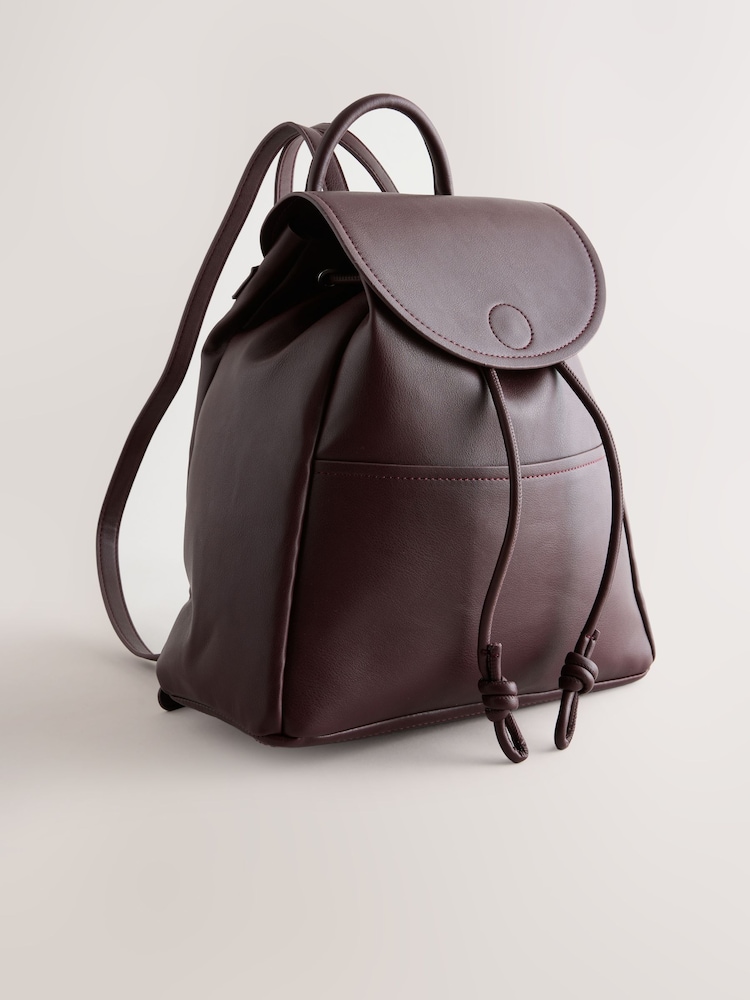 Berry Red Clean Backpack - Image 1 of 5