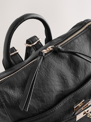 Preto - Belted Rucksack Bag - Imagem 4 de 5
