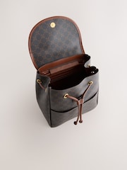 Brown Black/White Clean Backpack - Image 2 of 5