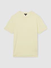 Citroengeel - Reiss - Bless - Katoenen T-shirt met ronde hals - Image 2 of 5