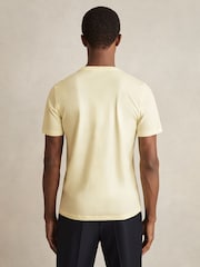 Citroengeel - Reiss - Bless - Katoenen T-shirt met ronde hals - Image 4 of 5