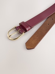 Berry Regular Leather Belt - Image 2 of 3
