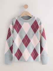 Pretty Pink Argile Compact Cosy Crewneck Longsleeve Sweatshirt - Image 7 of 9
