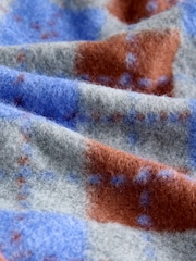Grey/Blue Argile Patterned Cosy Needle Buttonthrough Lightweight Jacket - Image 6 of 7