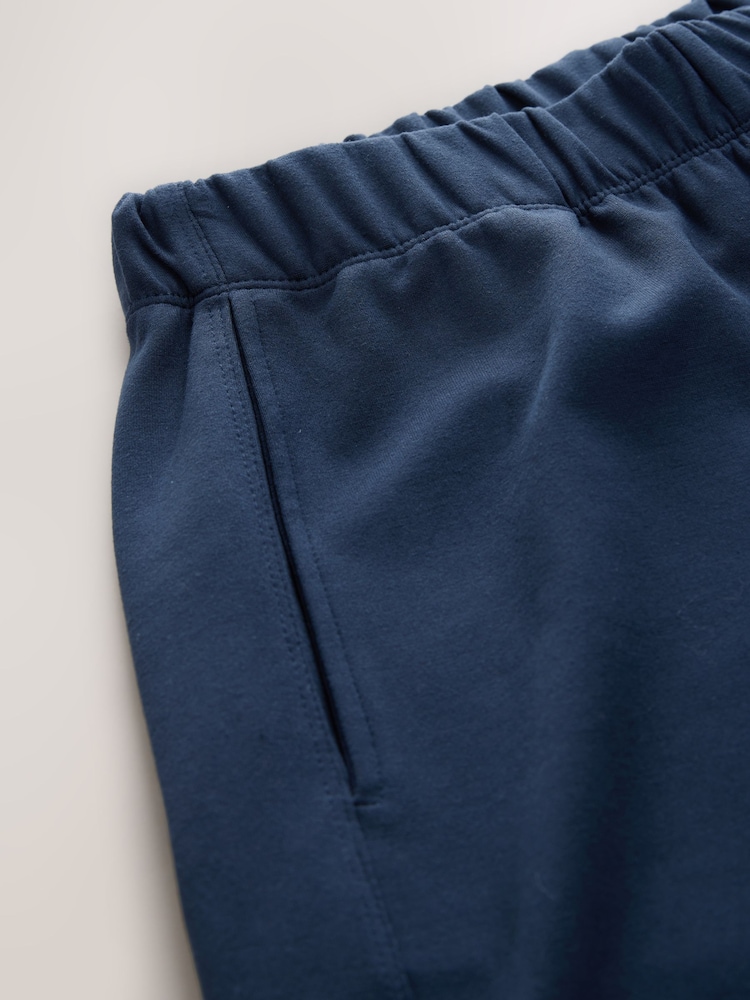 Azul marino - Premium Heavyweight Slinky Barrel Leg Joggers - Imagen 2 de 3 Azul marino - Premium Heavyweight Slinky Barrel Leg Joggers - Imagen 2 de 3