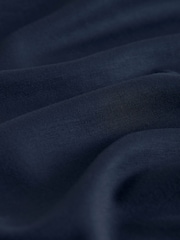 Navy Premium Heavyweight Slinky Cap Sleeve Top - Image 8 of 8