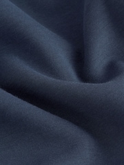 Navy Cotton  Rich Ultimate Comfort Wideleg Joggers - Image 7 of 8