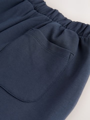 Navy Cotton  Rich Ultimate Comfort Wideleg Joggers - Image 8 of 8