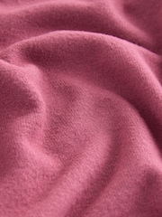 Rose Pink Cosy Soft Touch Long Sleeve Crewneck Jumper Top - Image 2 of 3
