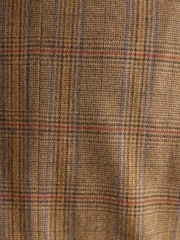 Joules Foxley Brown Check Tweed Waistcoat - Image 8 of 11