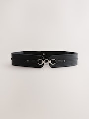Black Wide Corset Belt - Image 4 of 4