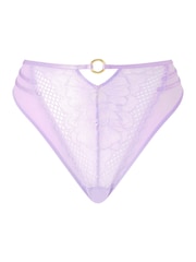 Ann Summers Compelling Floral Mesh High Waist Brazilian Knickers - Bild 5 von 5