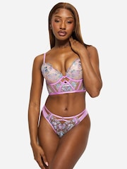 Ann Summers Euphoric Foiled Embroidery Padded Corset - Image 5 of 6