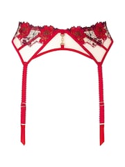 Ann Summers Caged Rose Floral Embroidery Suspender Belt - Изображение 6 из 6