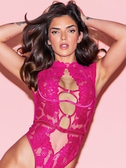 Ann Summers Pink Enchant Lace and Mesh Body - Image 6 of 7