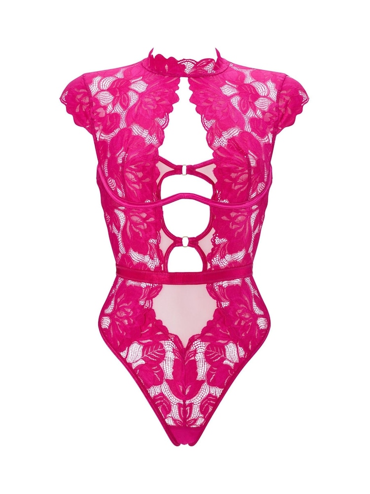 Ann Summers Pink Enchant Lace and Mesh Body - Image 7 of 7