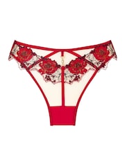 Ann Summers – Brasilianischer Slip „Caged Rose“ mit Floral Stickerei - Bild 6 von 6