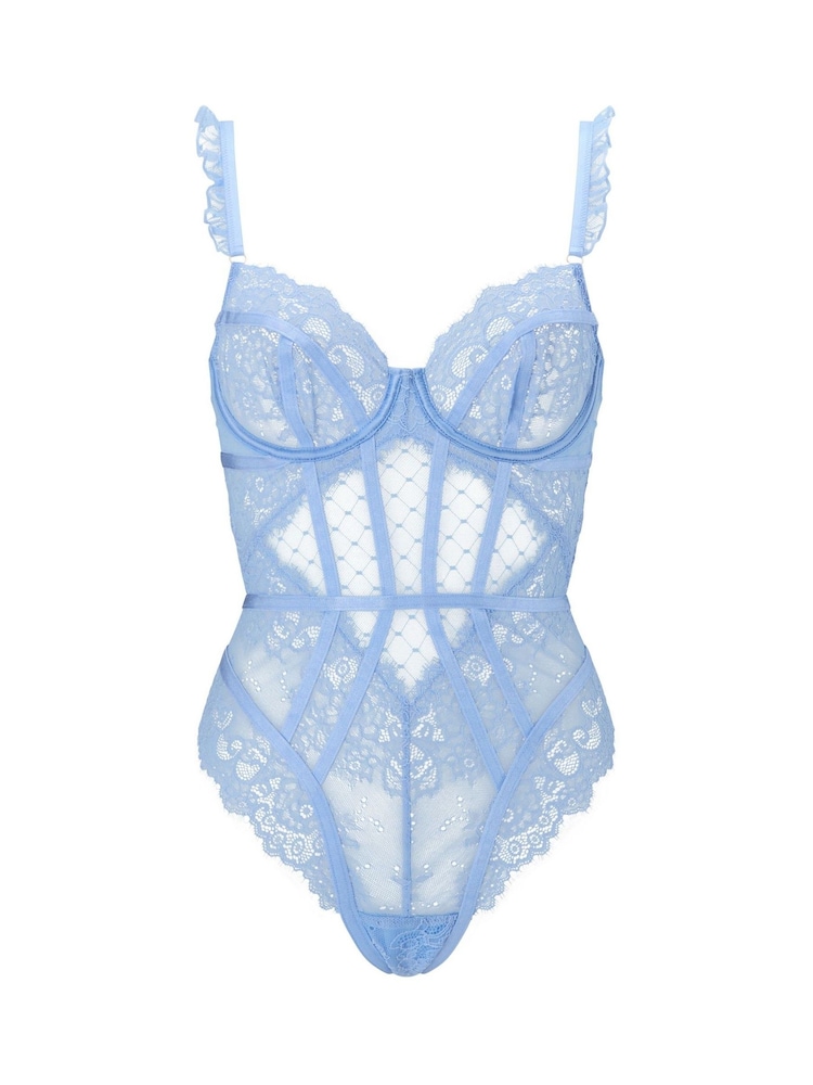 Ann Summers Blue The Sweetheart Lace Body - Image 5 of 5
