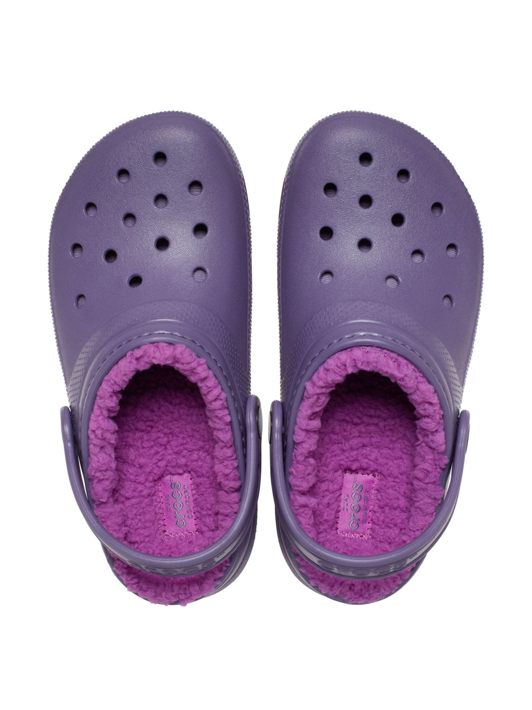 Next：日本 パープル - Crocs トドラー クラシック 裏地付きサンダル