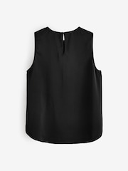 Banana Republic Black Shell Tank Top - Image 2 of 4