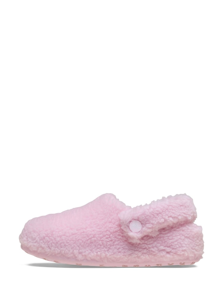 Crocs Pink Toddler Classic Cozzzy Slippers - Image 2 of 7
