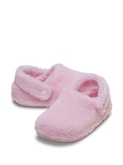 Crocs Pink Toddler Classic Cozzzy Slippers - Image 4 of 7