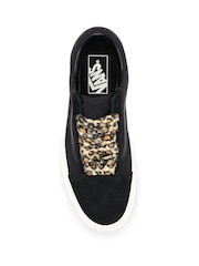 Vans Womens Old Skool Black Trainers - Image 2 of 2