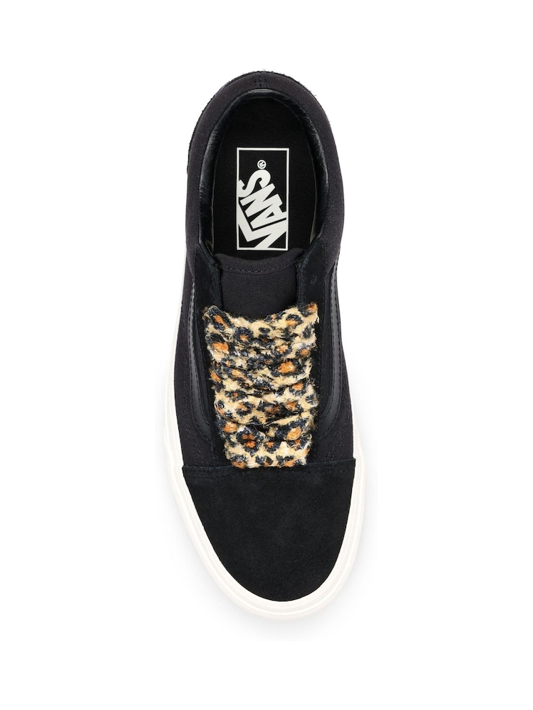 Vans Womens Old Skool Black Trainers - Image 2 of 2