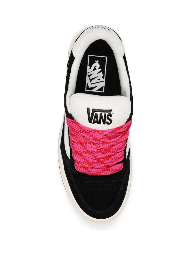 Vans Womens Haylane Black/White Trainers - Image 2 of 2