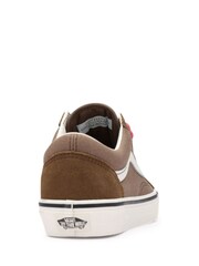 Vans Womens Old Skool Brown Trainers - Image 6 of 6