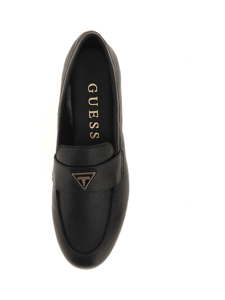 Guess Baylon Leather Black Loafers - Image 4 of 4