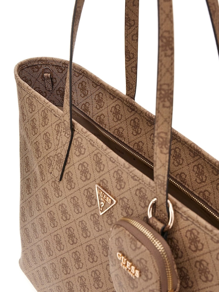 Guess 4G Monogram Logo Power Play II Large Tote Bag - Image 5 of 5
