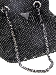 Guess Zalina Rhinestone Embellished Pouch Bucket Bag - Image 4 of 4